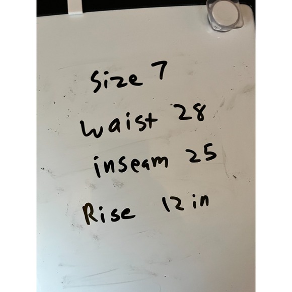 SIMPLE SOCIETY Patchwork Jeans Womens 7 28 Light Wash Distressed Straight Leg De - Picture 10 of 11